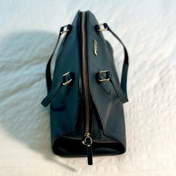 Kate Spade Reiley Laurel Way Black Satchel Purse - Picture 4 of 16